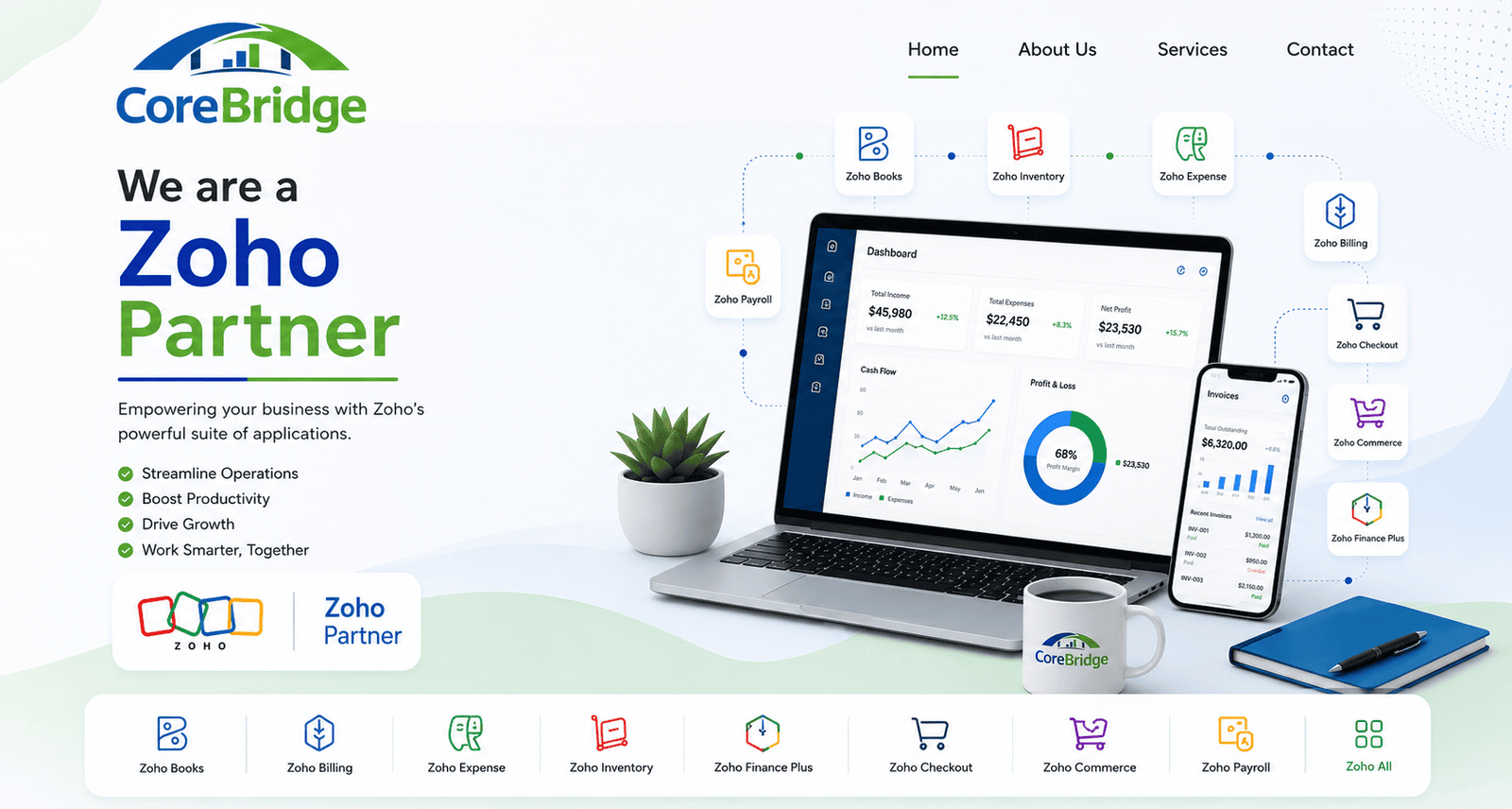 FinCorp Banner Image